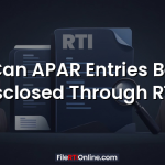 Can APAR Entries Be Disclosed Through RTI?