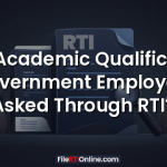 Can Academic Qualification of Government Employee Be Asked Through RTI?