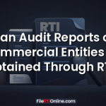 Can Audit Reports of Commercial Entities Be Obtained Through RTI?