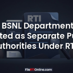 Can BSNL Departments Be Treated as Separate Public Authorities Under RTI?