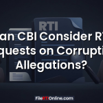 Can CBI Consider RTI Requests on Corruption Allegations?