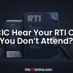 Can CIC Hear Your RTI Case If You Don’t Attend?