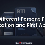 Can Different Persons File RTI Application and First Appeal?