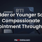 Can Elder or Younger Son Get Compassionate Appointment Through RTI?