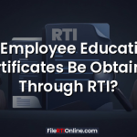 Can Employee Educational Certificates Be Obtained Through RTI?
