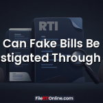 Can Fake Bills Be Investigated Through RTI?