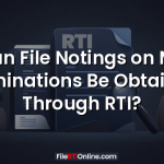 Can File Notings on MP Nominations Be Obtained Through RTI?