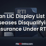 Can LIC Display List of Diseases Disqualifying Insurance Under RTI?