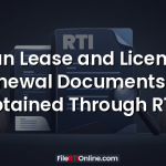 Can Lease and License Renewal Documents Be Obtained Through RTI?