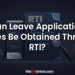 Can Leave Application Copies Be Obtained Through RTI?