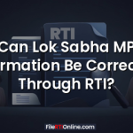 Can Lok Sabha MP Information Be Corrected Through RTI?