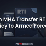 Can MHA Transfer RTI on Policy to Armed Forces?