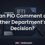 Can PIO Comment on Another Department’s RTI Decision?