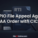 Can PIO File Appeal Against FAA Order with CIC?