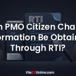 Can PMO Citizen Charter Information Be Obtained Through RTI?