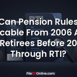 Can Pension Rules Applicable From 2006 Apply to Retirees Before 2006 Through RTI?