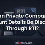 Can Private Company Account Details Be Disclosed Through RTI?