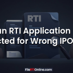 Can RTI Application Be Rejected for Wrong IPO Fee?