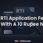 Can RTI Application Fee Be Paid With A 10 Rupee Note?