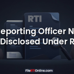 Can Reporting Officer Names Be Disclosed Under RTI?