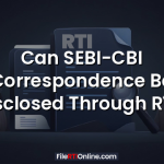 Can SEBI-CBI Correspondence Be Disclosed Through RTI?