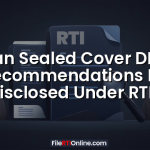 Can Sealed Cover DPC Recommendations Be Disclosed Under RTI?