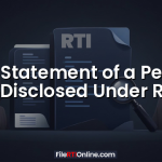 Can Statement of a Person Be Disclosed Under RTI?