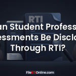 Can Student Professor Assessments Be Disclosed Through RTI?