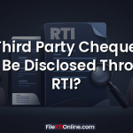 Can Third Party Cheque Loss Info Be Disclosed Through RTI?
