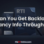 Can You Get Backlog Vacancy Info Through RTI?