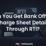 Can You Get Bank Officer Charge Sheet Details Through RTI?