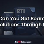 Can You Get Board Resolutions Through RTI?