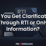 Can You Get Clarifications Through RTI or Only Information?