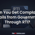 Can You Get Complaint Details from Government Through RTI?