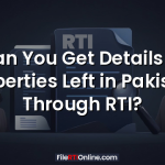 Can You Get Details of Properties Left in Pakistan Through RTI?