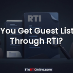 Can You Get Guest List Info Through RTI?