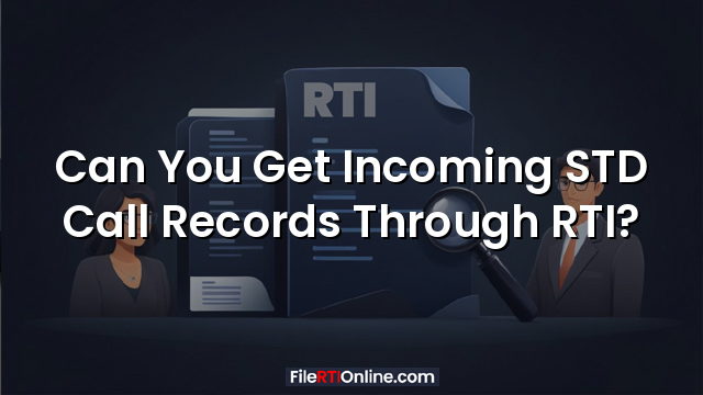 Can You Get Incoming STD Call Records Through RTI?