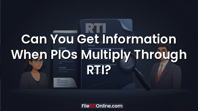 Can You Get Information When PIOs Multiply Through RTI?