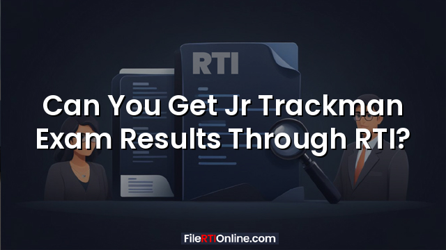 Can You Get Jr Trackman Exam Results Through RTI?