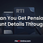 Can You Get Pension Account Details Through RTI?