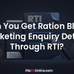 Can You Get Ration Black Marketing Enquiry Details Through RTI?