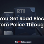 Can You Get Road Blockage Info From Police Through RTI?