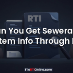 Can You Get Sewerage System Info Through RTI?