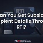 Can You Get Subsidy Recipient Details Through RTI?