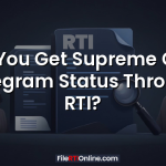 Can You Get Supreme Court Telegram Status Through RTI?