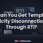 Can You Get Temple Electricity Disconnection Info Through RTI?