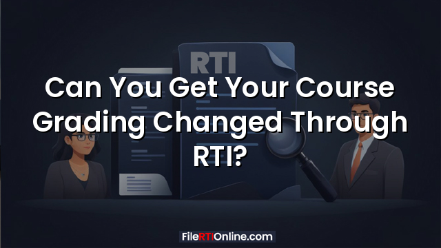 Can You Get Your Course Grading Changed Through RTI?
