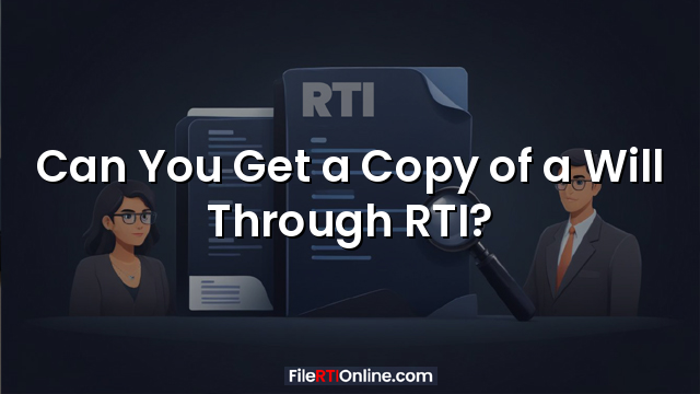 Can You Get a Copy of a Will Through RTI?