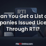 Can You Get a List of Companies Issued Licenses Through RTI?