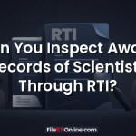 Can You Inspect Award Records of Scientists Through RTI?